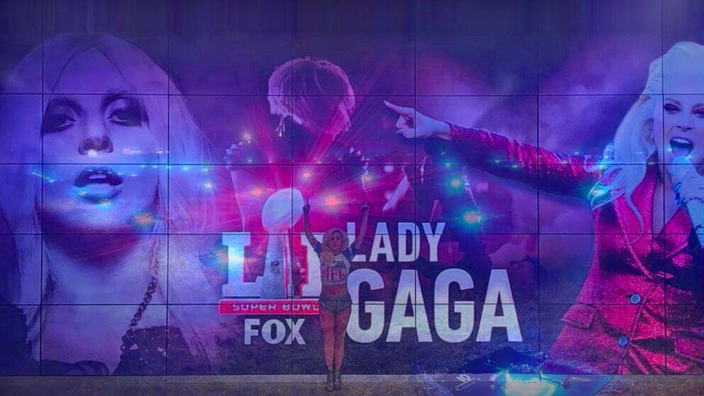 Lady Gagas SB Halftime show to feature hundreds of lit-up 